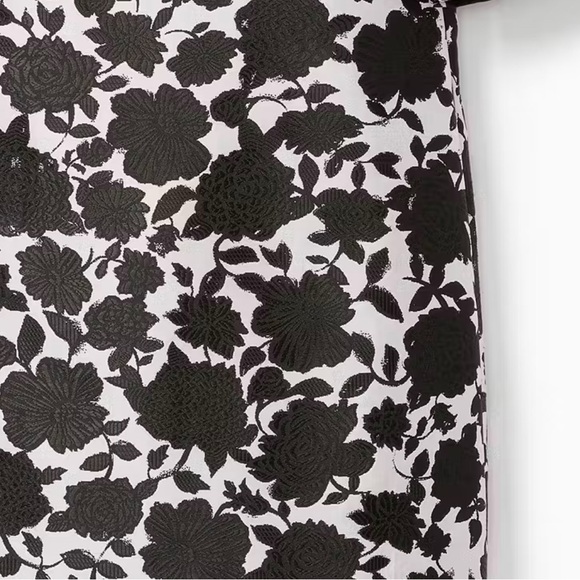 Kate Spade Bicolor Floral Taxi Dress, size 14 - Picture 5 of 5